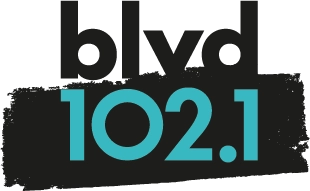 BLVD 102.1 logo