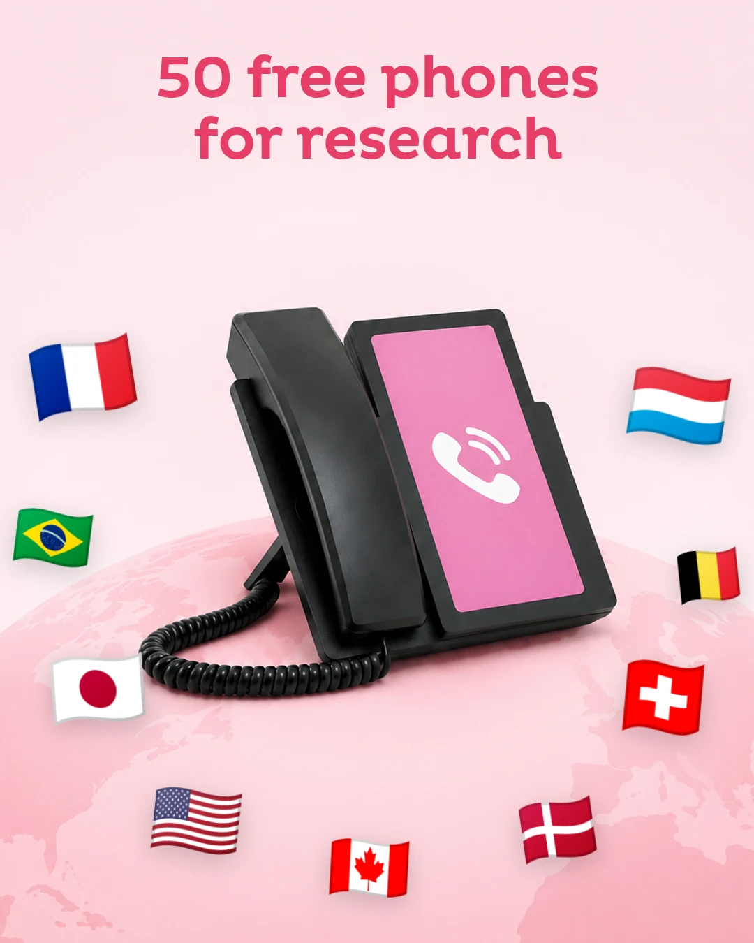 50 free phones for research