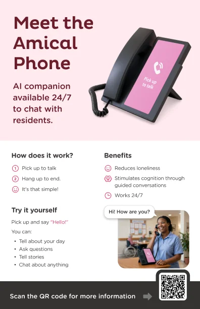 Preview of the Discover the Amical phone poster (11 x 17)