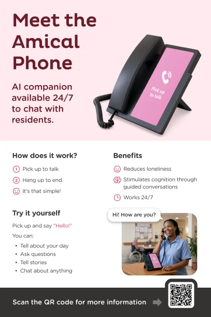 Preview of the Discover the Amical phone poster (12 x 18)