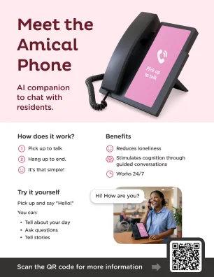 Preview of the Discover the Amical phone poster (8.5 x 11)