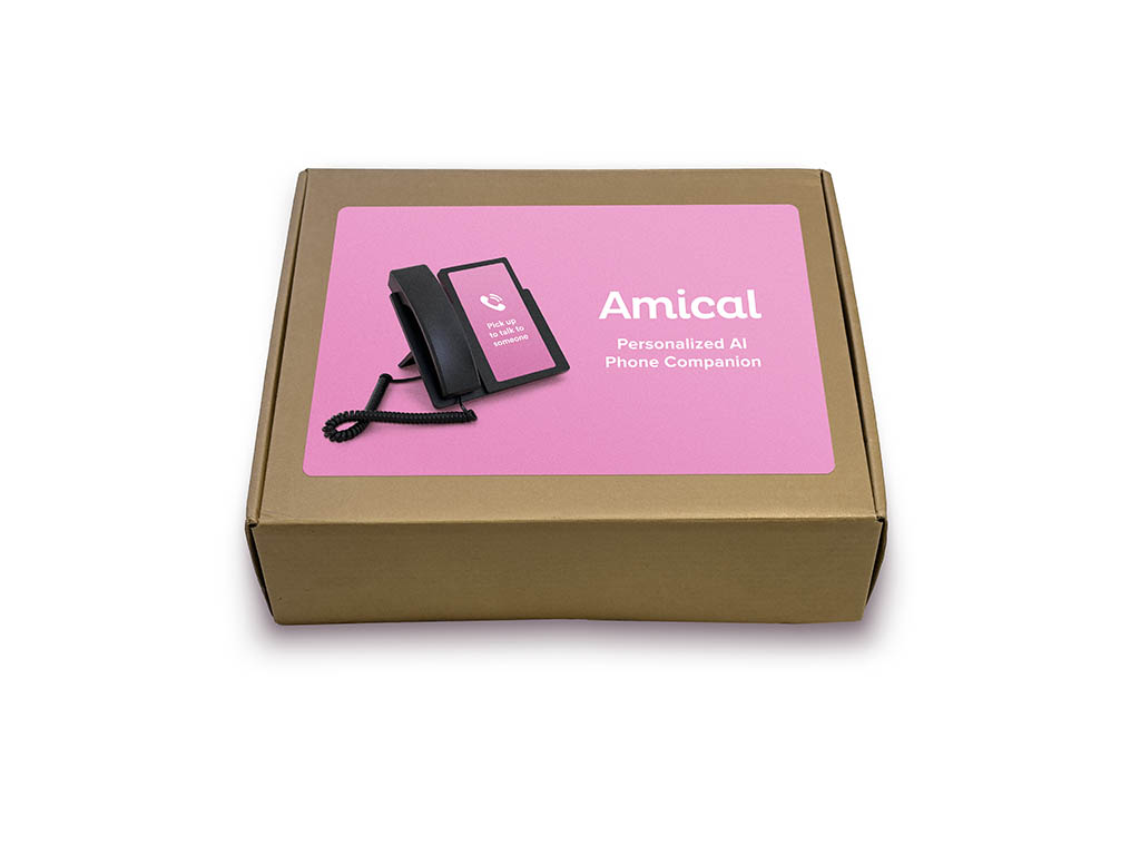 Amical phone with handset